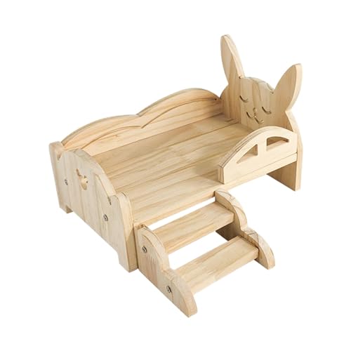 Zialofi Holz-Haus für Meerschweinchen, Spiel- und Schlafplatz für kleine Tiere, Kleiner Hase Zialofi Holz-Haus für Meerschweinchen, Spiel- und Schlafplatz für kleine Tiere, Kleiner Hase von Zialofi