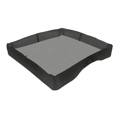 Ｚｉａｌｏｆｉ Hunde Laufstall Abdeckung für Schatten, Verstellbare Netzabdeckung für Welpen, 36 Zoll von Ｚｉａｌｏｆｉ