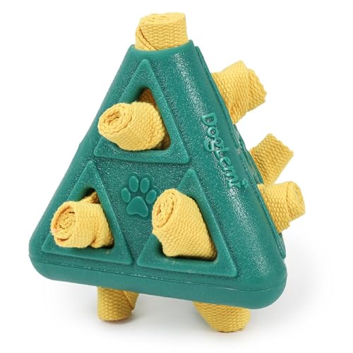 Ｚｉａｌｏｆｉ Hunde Snuffle Spielzeug für Leckerlis, GrÜn von Ｚｉａｌｏｆｉ