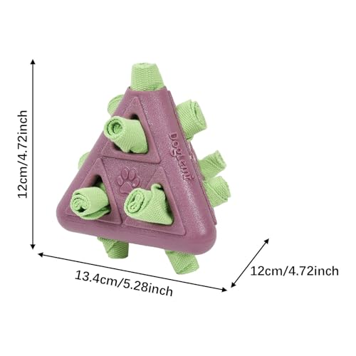 Zialofi Hunde Snuffle Spielzeug für Leckerlis, Violett Zialofi Hunde Snuffle Spielzeug für Leckerlis, Violett von Zialofi