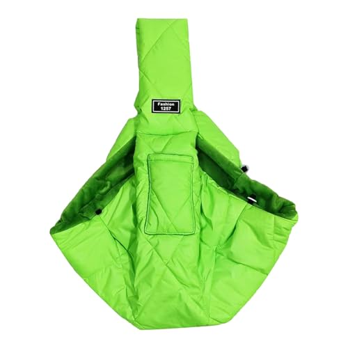 Zialofi Hunde Und Katzen Tragetasche, Tragetasche, Bequeme Weiche Umhängetasche, Welpen Tragetasche für Welpen, Hunde, Kleintiere, Wandern, Outdoor Einsatz, Grün Zialofi Hunde Und Katzen Tragetasche, Tragetasche, Bequeme Weiche Umhängetasche, Welpen Tragetasche für Welpen, Hunde, Kleintiere, Wandern, Outdoor Einsatz, Grün von Zialofi