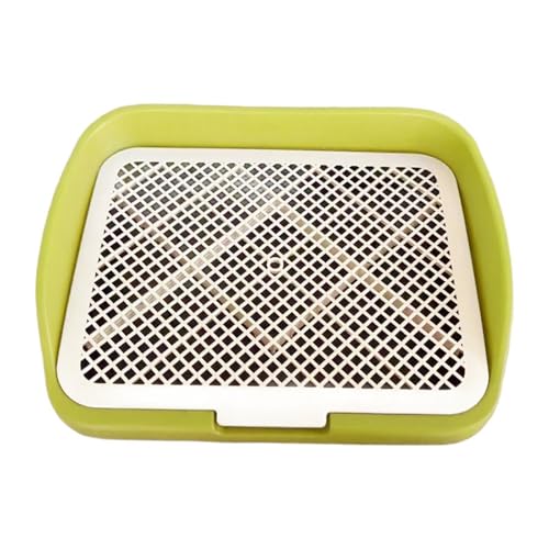 Zialofi Hundetoilette Hundeklo Gittertoilette Welpentoilette Stubenreinheit Hilfe mit Innovativem Gitterdesign Und Justierbarem Pfosten rutschfest für Kleine, Gelb Zialofi Hundetoilette Hundeklo Gittertoilette Welpentoilette Stubenreinheit Hilfe mit Innovativem Gitterdesign Und Justierbarem Pfosten rutschfest für Kleine, Gelb von Zialofi