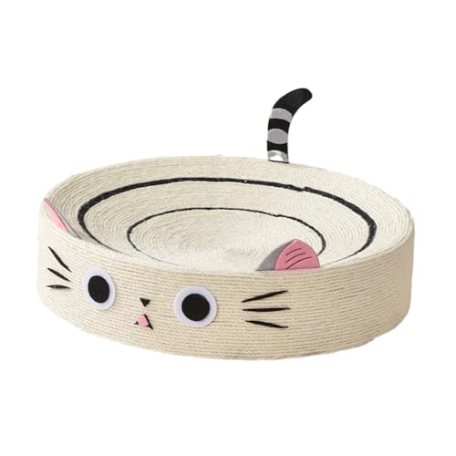 Ｚｉａｌｏｆｉ Katzenkratzmöbel, Sisal Kratzbrett, Spielzeug für Krallenpflege, Dickes Zubehör für Katzen, Katze von Ｚｉａｌｏｆｉ