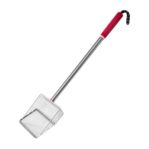 Zialofi Katzensandschaufel, Müllschaufel, Nicht -Stick -Haustierreinigungswerkzeuge, Katzenstreu Sifter mit langem Griff für kleine Tiere Welpe, Rot Zialofi Katzensandschaufel, Müllschaufel, Nicht -Stick -Haustierreinigungswerkzeuge, Katzenstreu Sifter mit langem Griff für kleine Tiere Welpe, Rot von Zialofi