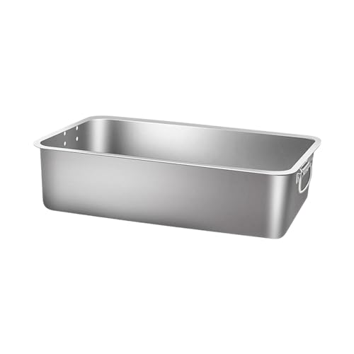 Zialofi Katzentoilette mit Offener Oberseite für Katzen, Leicht zu Handhaben, Aus Edelstahl, 45x35x10cm Zialofi Katzentoilette mit Offener Oberseite für Katzen, Leicht zu Handhaben, Aus Edelstahl, 45x35x10cm von Zialofi