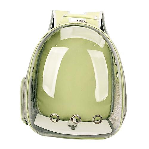 Zialofi Katzenträger Rucksack, Haustier Reisetasche, Käfig, Tragbare Belüftung, Kleiner Hunde Wanderrucksack, Kleine Hunde Und Katzen, Reiseträger für Reisen, GRÜN Zialofi Katzenträger Rucksack, Haustier Reisetasche, Käfig, Tragbare Belüftung, Kleiner Hunde Wanderrucksack, Kleine Hunde Und Katzen, Reiseträger für Reisen, GRÜN von Zialofi