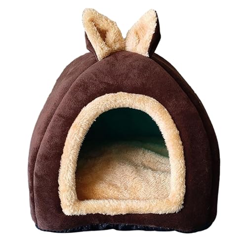 Zialofi Kleintierbett für Meerschweinchen, Höhlenbett mit Kissen für Chinchilla Und Kaninchen, S Zialofi Kleintierbett für Meerschweinchen, Höhlenbett mit Kissen für Chinchilla Und Kaninchen, S von Zialofi