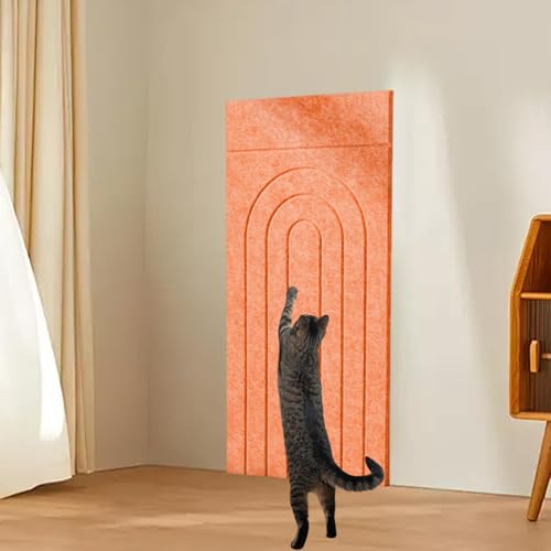 Zialofi Kratzmatte für Katzen mit Selbstklebendem Material, DIY-Wandkratzer für Sofas, Orange Zialofi Kratzmatte für Katzen mit Selbstklebendem Material, DIY-Wandkratzer für Sofas, Orange von Zialofi