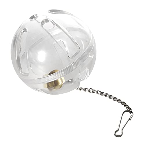 Ｚｉａｌｏｆｉ Papageifutter Ball Clear Hanging Futterspielzeug für Birdcage Lovebird von Ｚｉａｌｏｆｉ