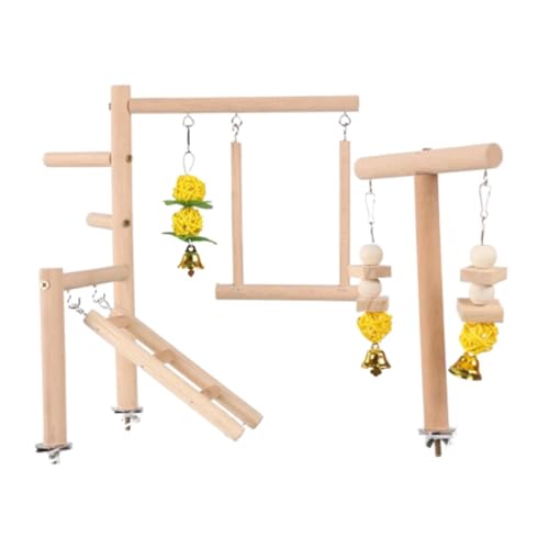 Ｚｉａｌｏｆｉ Parrot Bird Playground Supplies Papageienspielstand für Budgie Shotet Macaws von Ｚｉａｌｏｆｉ