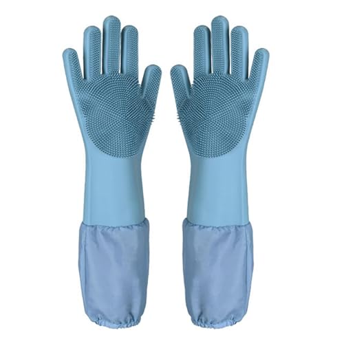 Zialofi Pflegehandschuhe für Haustiere, Massagebürste für Hunde Und Katzen, Hellblau Zialofi Pflegehandschuhe für Haustiere, Massagebürste für Hunde Und Katzen, Hellblau von Zialofi