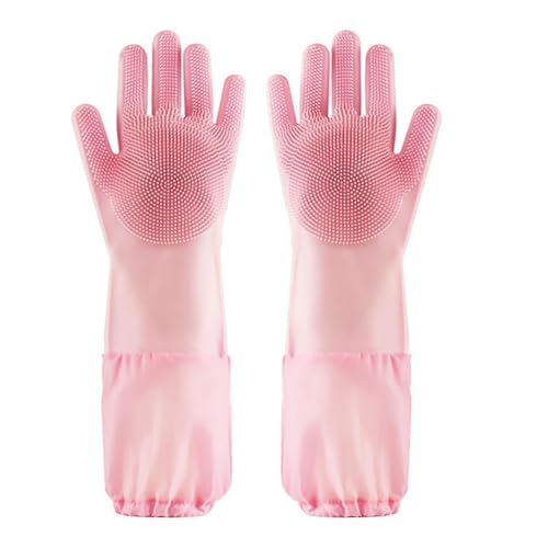 Zialofi Pflegehandschuhe für Haustiere, Massagebürste für Hunde Und Katzen, ROSA Zialofi Pflegehandschuhe für Haustiere, Massagebürste für Hunde Und Katzen, ROSA von Zialofi