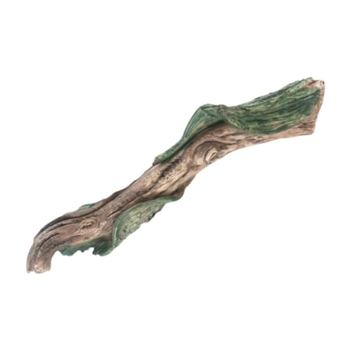 Ｚｉａｌｏｆｉ Reptilienkletterhilfe mit Versteckmöglichkeiten für Terrarien und Aquarienbedarf, 20x4.5x4cm von Ｚｉａｌｏｆｉ