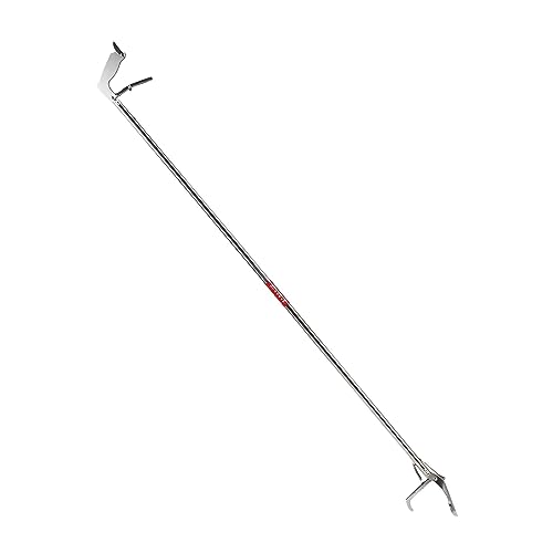 Zialofi Schlangenfänger, Schlangenzange, Mehrzweck Schmerlen, Meeresfrüchte, Zusammenklappbarer Greifer, rutschfeste Aal Klemmausrüstung, 120CM Zialofi Schlangenfänger, Schlangenzange, Mehrzweck Schmerlen, Meeresfrüchte, Zusammenklappbarer Greifer, rutschfeste Aal Klemmausrüstung, 120CM von Zialofi