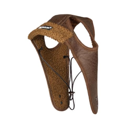 Zialofi Winter Pilotenmütze für Hunde für Kaltes Wetter, Kreative Kopfbedeckung, Winddichtes Haustier Cosplay Kostüm mit Ohrenklappen für Tiere, Katzen Und Hu, Kaffee L Zialofi Winter Pilotenmütze für Hunde für Kaltes Wetter, Kreative Kopfbedeckung, Winddichtes Haustier Cosplay Kostüm mit Ohrenklappen für Tiere, Katzen Und Hu, Kaffee L von Zialofi