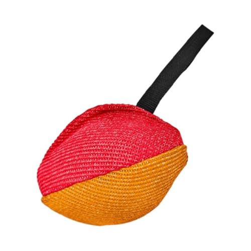 Zialofi Zerrball für Hunde, interaktives Spielzeug, beißtraining, geeignet für Einzelspiele, Orange Rot Zialofi Zerrball für Hunde, interaktives Spielzeug, beißtraining, geeignet für Einzelspiele, Orange Rot von Zialofi
