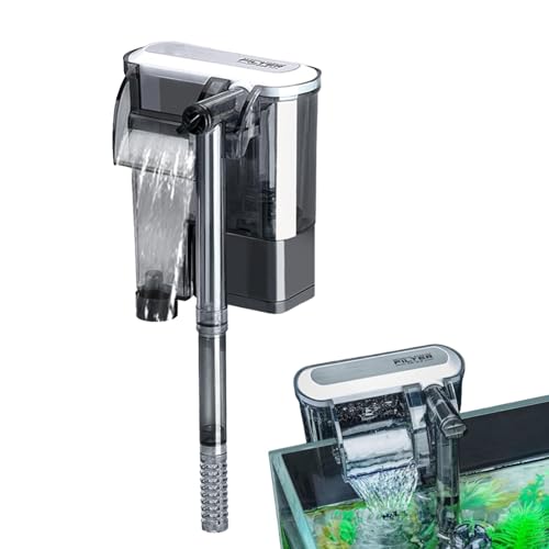 Zibeem Aquarium-Filterpumpe, Filter für Aquarium - Kleine Aquarium-Filterpumpe,Leiser Aquariumfilter, Aquariumpumpen und Filter mit einstellbarem Durchfluss, Geschenk für Aquariumliebhaber Zibeem Aquarium-Filterpumpe, Filter für Aquarium - Kleine Aquarium-Filterpumpe,Leiser Aquariumfilter, Aquariumpumpen und Filter mit einstellbarem Durchfluss, Geschenk für Aquariumliebhaber von Zibeem
