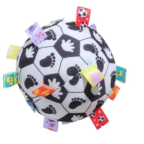 Zibeem Sensorischer Ball aus Stoff, weiches sensorisches Ballspielzeug | Plüsch-Multisensorspielzeug mit Rassel | Hochkontrastierendes Lernspielzeug mit Etiketten, Feinmotorikspielzeug für Kinder im Zibeem Sensorischer Ball aus Stoff, weiches sensorisches Ballspielzeug | Plüsch-Multisensorspielzeug mit Rassel | Hochkontrastierendes Lernspielzeug mit Etiketten, Feinmotorikspielzeug für Kinder im von Zibeem