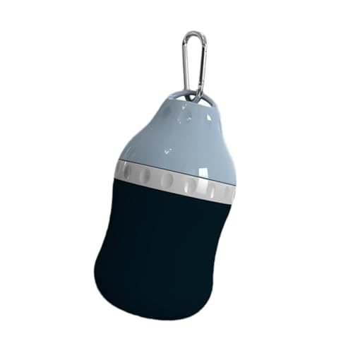 Zibeem Wasserflasche für Hunde, Reisewasserflasche für Hunde - Katzen-Reisebecher mit Karabiner - 400 ml tragbare Hund Wasserflasche Haustier Wasserspender Hund Reisezubehör für Spaziergänge im Freien Zibeem Wasserflasche für Hunde, Reisewasserflasche für Hunde - Katzen-Reisebecher mit Karabiner - 400 ml tragbare Hund Wasserflasche Haustier Wasserspender Hund Reisezubehör für Spaziergänge im Freien von Zibeem