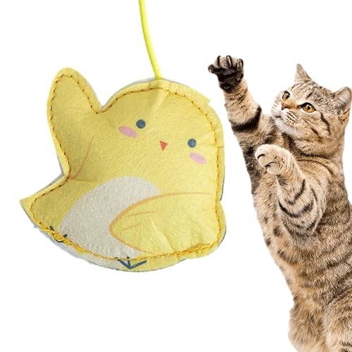 Automatisches Katzenspielzeug, lustiges Katzenspielzeug für Indoor-Katzen, automatisches und lustiges Tür-Katzenspielzeug mit elastischem Seil, Indoor-Federspielzeug für die Jagd Automatisches Katzenspielzeug, lustiges Katzenspielzeug für Indoor-Katzen, automatisches und lustiges Tür-Katzenspielzeug mit elastischem Seil, Indoor-Federspielzeug für die Jagd von Ziennhu