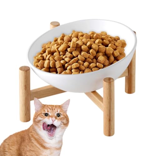 Erhöhter Katzennapf, Futternapf Katze, Katzennapf Keramik Futternapf Katze Erhöht, Auslaufsichere Hundenäpfe aus Keramik, Hundefutterbehälter für Kätzchen, Welpen Erhöhter Katzennapf, Futternapf Katze, Katzennapf Keramik Futternapf Katze Erhöht, Auslaufsichere Hundenäpfe aus Keramik, Hundefutterbehälter für Kätzchen, Welpen von Ziennhu