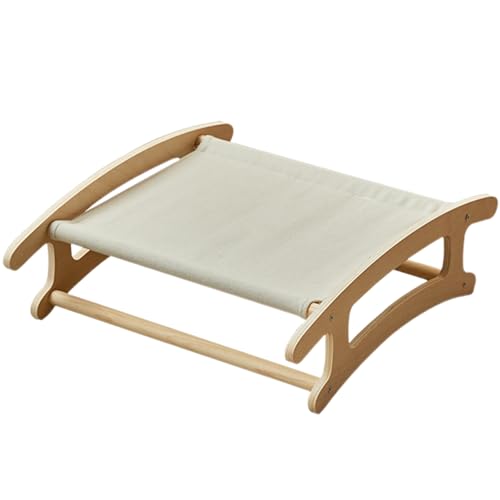 Erhöhtes Katzenbett, Katzenhängematte, erhöhte Katzenhängematte für Boden, leichtes und platzsparendes Haustierbett, Indoor-Hängemattenbett für Katzen zum Spielen, Klettern und Entspannen Erhöhtes Katzenbett, Katzenhängematte, erhöhte Katzenhängematte für Boden, leichtes und platzsparendes Haustierbett, Indoor-Hängemattenbett für Katzen zum Spielen, Klettern und Entspannen von Ziennhu