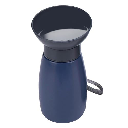 Hundetrinkflasche | 600ml Trinkflasche für Hunde beim Spaziergang,Auslaufsicherer Trinknapf für Camping Ausflug Park Reise von Ziennhu
