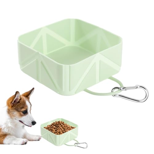 Hundetrinknapf Tragbar | Faltbarer Fressnapf Haustier - 500ml Outdoor Trink- und Futter Napf für kleine und mittelgroße Hunde Katzen für Wohnmobil Auto Boot Reisen Wandern Gehen Camping Hundetrinknapf Tragbar | Faltbarer Fressnapf Haustier - 500ml Outdoor Trink- und Futter Napf für kleine und mittelgroße Hunde Katzen für Wohnmobil Auto Boot Reisen Wandern Gehen Camping von Ziennhu