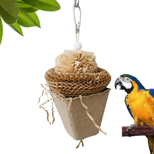 Kauspielzeug für Papageien, Vogelkäfig-Spielzeug | Vogel-Papierschreddern Spielzeug | Niedliches Mehrzweck-Vogelspielzeug, lustiges Kauspielzeug für Übung, Explo Kauspielzeug für Papageien, Vogelkäfig-Spielzeug | Vogel-Papierschreddern Spielzeug | Niedliches Mehrzweck-Vogelspielzeug, lustiges Kauspielzeug für Übung, Explo von Ziennhu