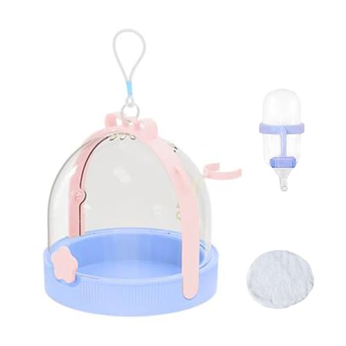 Kleinstierträger - tragbarer Haustierkoffer, Outdoor -Reiseträger | Inbegriffen Wasserflasche, leichte Hasenträger, Wanderweg -Reisetasche für Chinchilla, Igel, Mäuse, Kaninchen, kleine Haustiere von Ziennhu