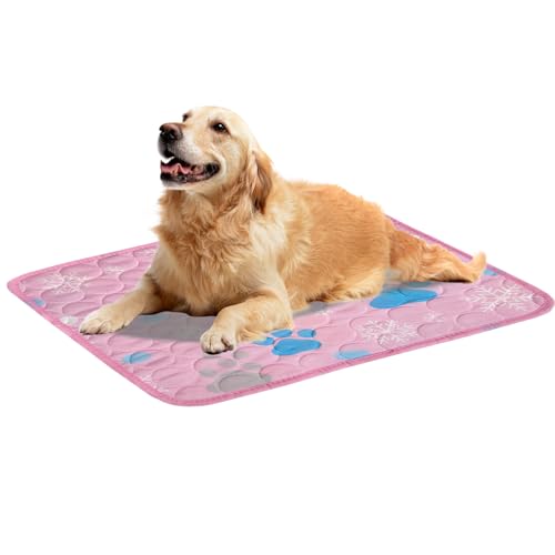 Kühlmatte, Pelsbarn für Hunde, selbstkühlend, groß, Kühlbett für Auto, Sofa, Boden, Boden, unten, rutschfest, maschinenwaschbar und waschbar Kühlmatte, Pelsbarn für Hunde, selbstkühlend, groß, Kühlbett für Auto, Sofa, Boden, Boden, unten, rutschfest, maschinenwaschbar und waschbar von Ziennhu