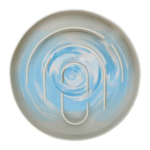 Langsame Feeder Dog Bowl | Einbeziehung von Anti-Gulp-Design Förderung der Mahlzeitenaktivität | Puzzle -Lebensmittelgerichte | Labyrinth Feeder für Hunde mit schnellen Essgewohnheiten | Ideal für kon Langsame Feeder Dog Bowl | Einbeziehung von Anti-Gulp-Design Förderung der Mahlzeitenaktivität | Puzzle -Lebensmittelgerichte | Labyrinth Feeder für Hunde mit schnellen Essgewohnheiten | Ideal für kon von Ziennhu
