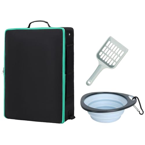 Reisekatze Katzentoilette | Tragbare Reise -Katzentoilette für Katzen | Faltbare extra große Katzen -Toilette | Wasserbeständiges faltbar mit Deckel und Handy-Carrier-Toilette für Autoflugzeuge Hotela Reisekatze Katzentoilette | Tragbare Reise -Katzentoilette für Katzen | Faltbare extra große Katzen -Toilette | Wasserbeständiges faltbar mit Deckel und Handy-Carrier-Toilette für Autoflugzeuge Hotela von Ziennhu