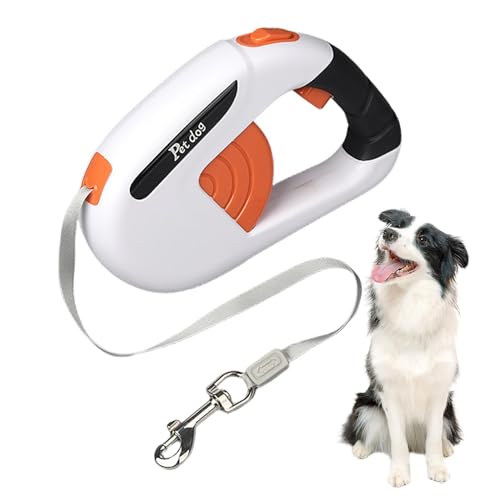 ZIENNHU Hundeleine, einziehbar, automatisches Zugseil für Haustiere, Trainingszubehör im Freien in kreisförmiger Form für kleine, mittlere und große Hunde ZIENNHU Hundeleine, einziehbar, automatisches Zugseil für Haustiere, Trainingszubehör im Freien in kreisförmiger Form für kleine, mittlere und große Hunde von Ziennhu