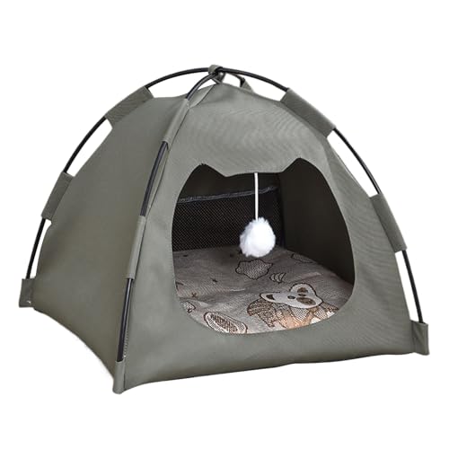 Zelt für Tiere | Katzenzelt, faltbar, tragbar, atmungsaktiv, Hütte für Kaninchen, Katzen, Welpen, Kleintiere, jede Jahreszeit, Spiel, Outdoor, Camping, Reise Zelt für Tiere | Katzenzelt, faltbar, tragbar, atmungsaktiv, Hütte für Kaninchen, Katzen, Welpen, Kleintiere, jede Jahreszeit, Spiel, Outdoor, Camping, Reise von Ziennhu