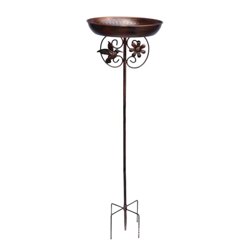 Ziennhu Outdoor -Vogelbad mit gemahlenem Pfahl - Abnehmbarer Garten Birdbatbecken | Dekorative Wasserschale für Vögel in Rasen, Garten, Terrasse, Garten und Außenräumen Ziennhu Outdoor -Vogelbad mit gemahlenem Pfahl - Abnehmbarer Garten Birdbatbecken | Dekorative Wasserschale für Vögel in Rasen, Garten, Terrasse, Garten und Außenräumen von Ziennhu