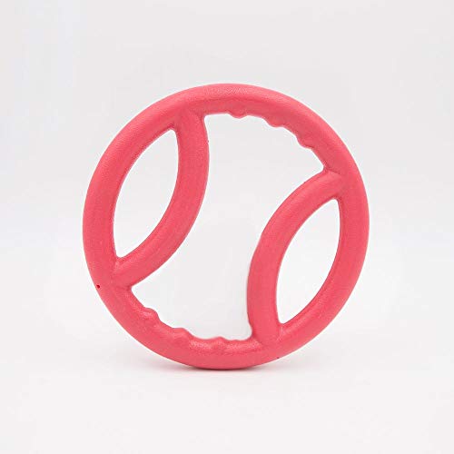 Zippy Paws ZP453 Tuff Squeaky Ring - Pink Hundespielzeug, 200 g von ZippyPaws