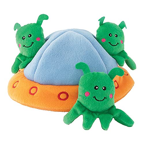 Zippy Paws ZP950 Burrow - Aliens in UFO Hundespielzeug, 200 g Zippy Paws ZP950 Burrow - Aliens in UFO Hundespielzeug, 200 g von Zippy Paws