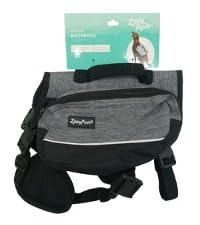 Zippy Paws Zp522 Adventure Backpack - Graphite - XL Rucksack für Hundezubehör von ZippyPaws