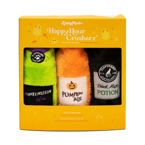Happy Hour Crusherz – Halloween (3er-Pack) für Katzen | Catnip-Spielzeuge im gruseligen Halloween-Design Happy Hour Crusherz – Halloween (3er-Pack) für Katzen | Catnip-Spielzeuge im gruseligen Halloween-Design von ZippyPaws