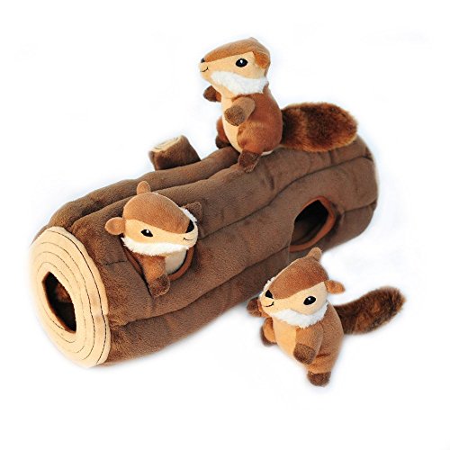 Zippy Burrow – Höhlenstamm mit 3 Streifenhörnchen Zippy Burrow – Höhlenstamm mit 3 Streifenhörnchen von ZippyPaws