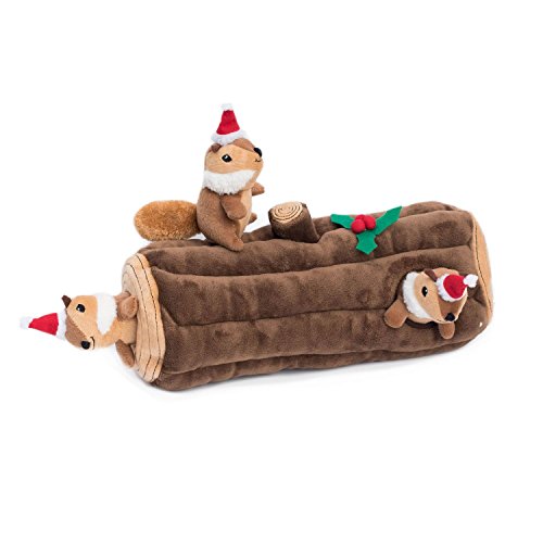 Zippy Paws ZP676 Holiday Zippy Burrow - Yule Log Hundespielzeug, 300 g Zippy Paws ZP676 Holiday Zippy Burrow - Yule Log Hundespielzeug, 300 g von ZippyPaws