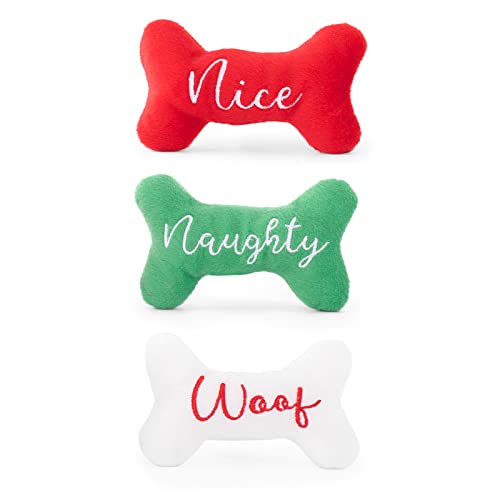 Zippy Paws ZP743 Holiday Miniz 3-Pack - Naughty and Nice Bones Hundespielzeug, 300 g Zippy Paws ZP743 Holiday Miniz 3-Pack - Naughty and Nice Bones Hundespielzeug, 300 g von ZippyPaws
