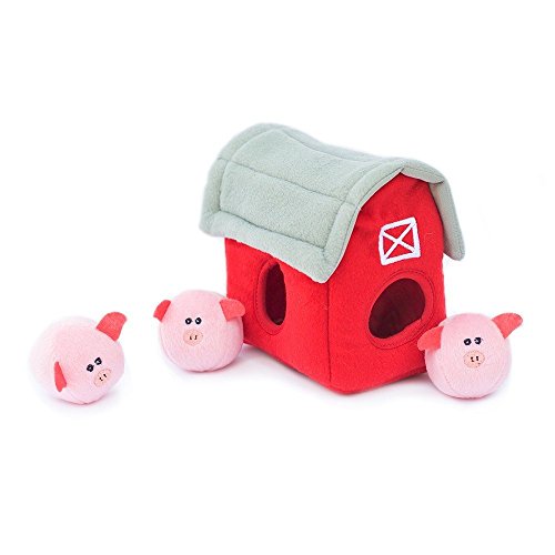 Zippy Paws ZP821 Burrow -Pig Barn Hundespielzeug, 200 g Zippy Paws ZP821 Burrow -Pig Barn Hundespielzeug, 200 g von ZippyPaws