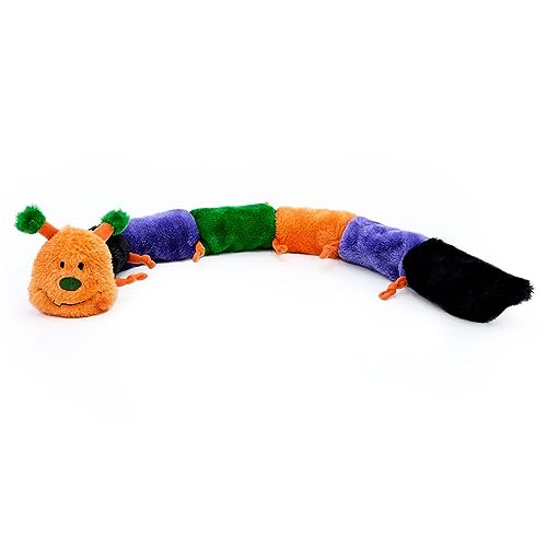 ZippyPaws Halloween-Raupe Deluxe – Festliches Hunde Spielzeug | Langlebiges Spielzeug für Hunde | Halloween-Spaß für kleine bis mittelgroße Hunde ZippyPaws Halloween-Raupe Deluxe – Festliches Hunde Spielzeug | Langlebiges Spielzeug für Hunde | Halloween-Spaß für kleine bis mittelgroße Hunde von ZippyPaws