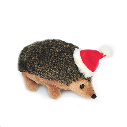 ZippyPaws Holiday Hedgehog Squeaky Plush Dog Toy, Large by von ZippyPaws
