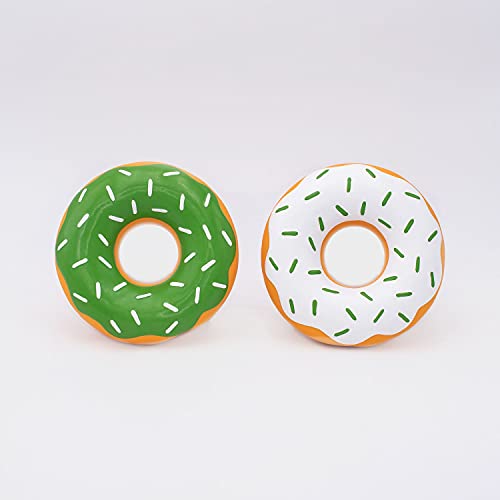ZippyPaws St. Patrick's Latex-Donutz (2er-Pack) – Lustiges, langlebiges Hundespielzeug im Donut-Design, mit Quietscher, aus sicherem Latex, ideal für Patrick's Day ZippyPaws St. Patrick's Latex-Donutz (2er-Pack) – Lustiges, langlebiges Hundespielzeug im Donut-Design, mit Quietscher, aus sicherem Latex, ideal für Patrick's Day von ZippyPaws