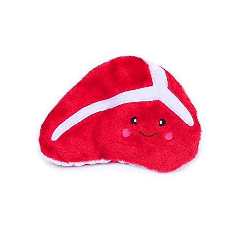 ZippyPaws - NomNomz Hundespielzeug aus Plüsch, mit Quietschelement, für den Feinschmecker – Steak ZippyPaws - NomNomz Hundespielzeug aus Plüsch, mit Quietschelement, für den Feinschmecker – Steak von ZippyPaws