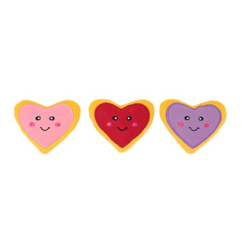 ZippyPaws Valentine's Miniz 3er-Pack - Herzkekse ZippyPaws Valentine's Miniz 3er-Pack - Herzkekse von ZippyPaws