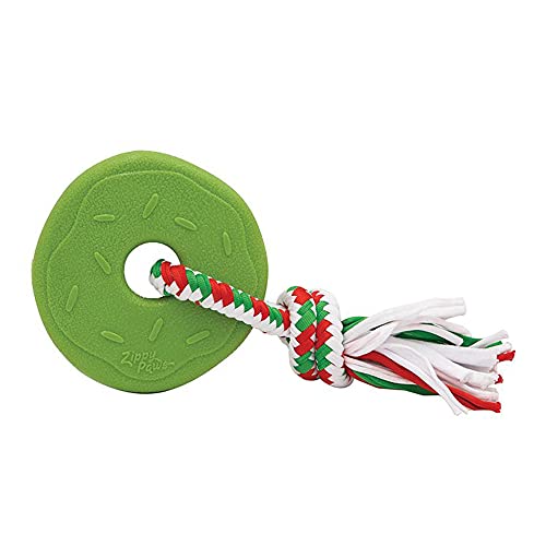 ZippyPaws Ferien-ZippyTuff-Beißring – Donut Grün für Hunde – Langlebiges Hundespielzeug, robust und sicher, ideal für Zahnpflege und Kauen, mit Quietscher, perfekt für aktive Hunde ZippyPaws Ferien-ZippyTuff-Beißring – Donut Grün für Hunde – Langlebiges Hundespielzeug, robust und sicher, ideal für Zahnpflege und Kauen, mit Quietscher, perfekt für aktive Hunde von ZippyPaws